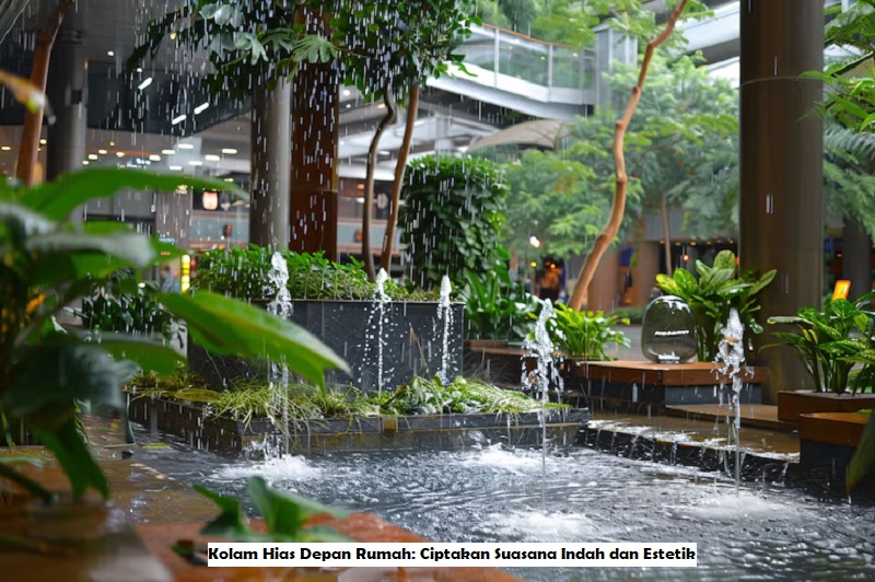 Kolam Hias Depan Rumah